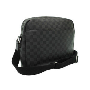 Louis Vuitton Black Shoulder Damier Bag Dayton Graphite